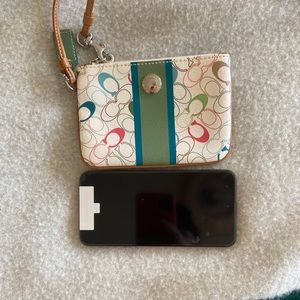Coach wristlet